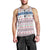 Czech Republic Christmas Men Tank Top with Folk Embroidery Design, National Coat of Arms, and Festive Motif - Wonder Print Shop