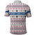 Czech Republic Christmas Polo Shirt with Folk Embroidery Design, National Coat of Arms, and Festive Motif - Wonder Print Shop