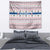 Czech Republic Christmas Tapestry with Folk Embroidery Design, National Coat of Arms, and Festive Motif - Wonder Print Shop