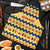 Chad Christmas Apron with Yellow-Blue Geometric Design, National Coat of Arms, and Festive Motif - Wonder Print Shop