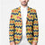 Chad Christmas Blazer with Yellow-Blue Geometric Design, National Coat of Arms, and Festive Motif - Wonder Print Shop