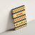 Chad Christmas Canvas Wall Art with Yellow-Blue Geometric Design, National Coat of Arms, and Festive Motif - Wonder Print Shop