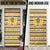 Chad Christmas Door Cover with Yellow-Blue Geometric Design, National Coat of Arms, and Festive Motif - Wonder Print Shop