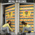Chad Christmas Door Cover with Yellow-Blue Geometric Design, National Coat of Arms, and Festive Motif - Wonder Print Shop