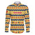 Chad Christmas Family Matching Puletasi and Hawaiian Shirt with Yellow-Blue Geometric Design, National Coat of Arms, and Festive Motif - Wonder Print Shop