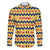 Chad Christmas Family Matching Summer Maxi Dress and Hawaiian Shirt with Yellow-Blue Geometric Design, National Coat of Arms, and Festive Motif - Wonder Print Shop