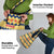 Chad Christmas Grocery Bag with Yellow-Blue Geometric Design, National Coat of Arms, and Festive Motif - Wonder Print Shop