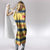Chad Christmas Hooded Blanket with Yellow-Blue Geometric Design, National Coat of Arms, and Festive Motif - Wonder Print Shop