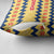 Chad Christmas Pillow Cover with Yellow-Blue Geometric Design, National Coat of Arms, and Festive Motif - Wonder Print Shop