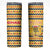 Chad Christmas Skinny Tumbler with Yellow-Blue Geometric Design, National Coat of Arms, and Festive Motif - Wonder Print Shop