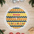 Chad Christmas Tree Skirt with Yellow-Blue Geometric Design, National Coat of Arms, and Festive Motif - Wonder Print Shop