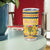 Chad Christmas Tumbler Cup with Yellow-Blue Geometric Design, National Coat of Arms, and Festive Motif - Wonder Print Shop
