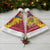 Chad Christmas Santa Hat with Red-Yellow Festive Pattern, National Coat of Arms, and Snowflake Accents - Wonder Print Shop