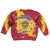 Chad Christmas Kid Ugly Christmas Sweater with Red-Yellow Festive Pattern, National Coat of Arms, and Snowflake Accents - Wonder Print Shop