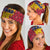 Chad Christmas Neck Gaiter with Red-Yellow Festive Pattern, National Coat of Arms, and Snowflake Accents - Wonder Print Shop