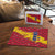 Chad Christmas Puzzle with Red-Yellow Festive Pattern, National Coat of Arms, and Snowflake Accents - Wonder Print Shop