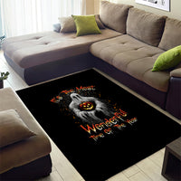 It's The Most Wonderful Time Halloween Area Rug - Wonder Print Shop