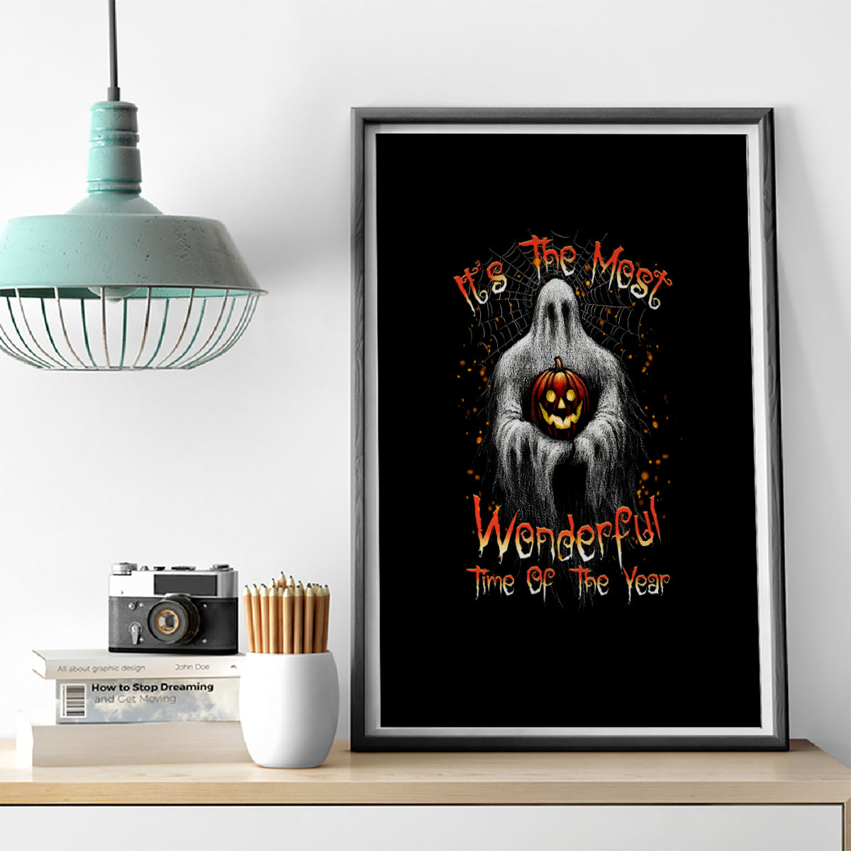 It's The Most Wonderful Time Halloween Canvas Wall Art - Wonder Print Shop