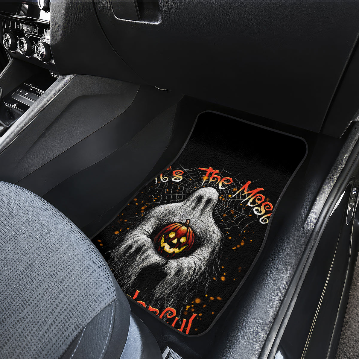 It's The Most Wonderful Time Halloween Car Mats - Wonder Print Shop
