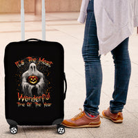 It's The Most Wonderful Time Halloween Luggage Cover - Wonder Print Shop