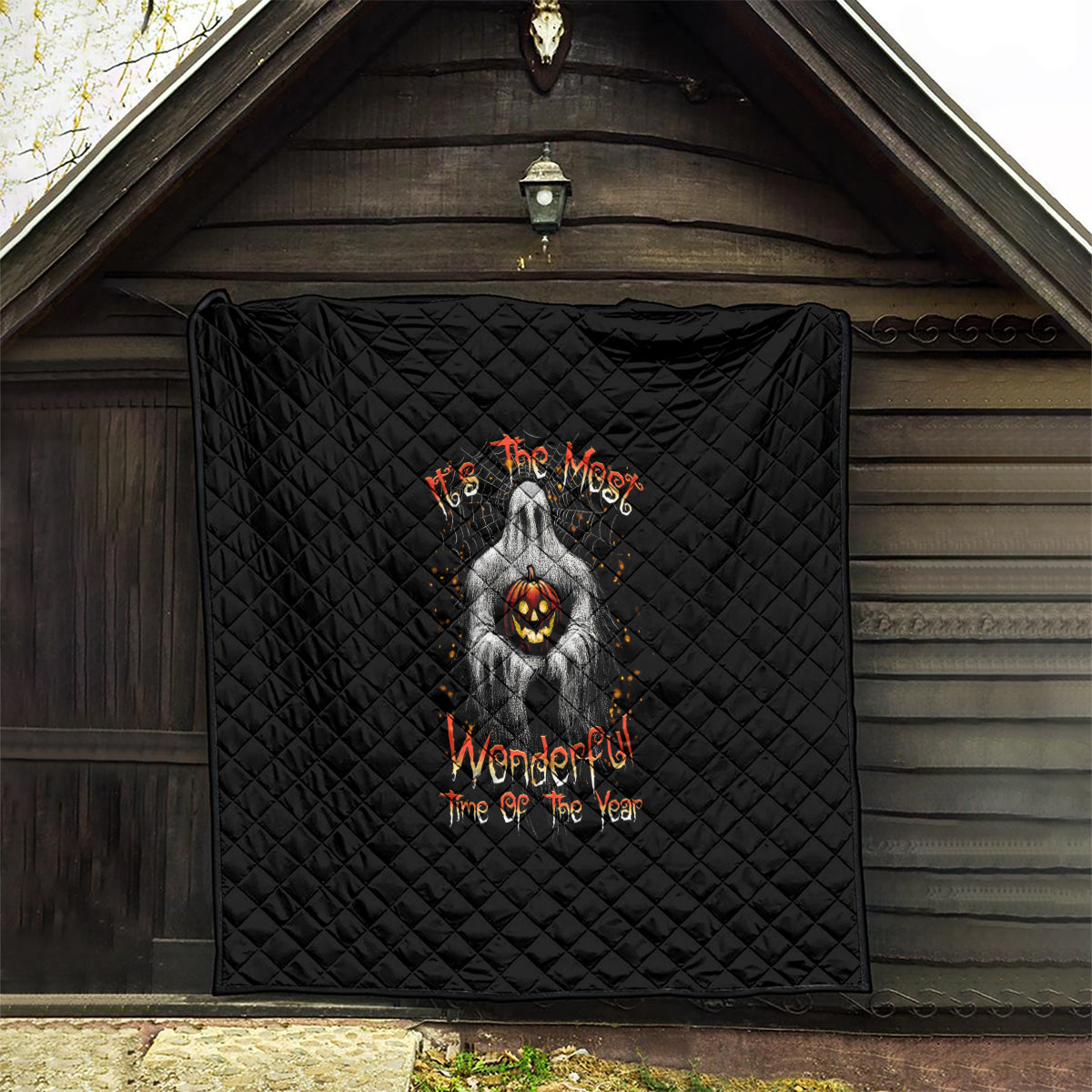 It's The Most Wonderful Time Halloween Quilt - Wonder Print Shop