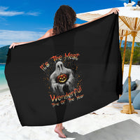 It's The Most Wonderful Time Halloween Sarong - Wonder Print Shop