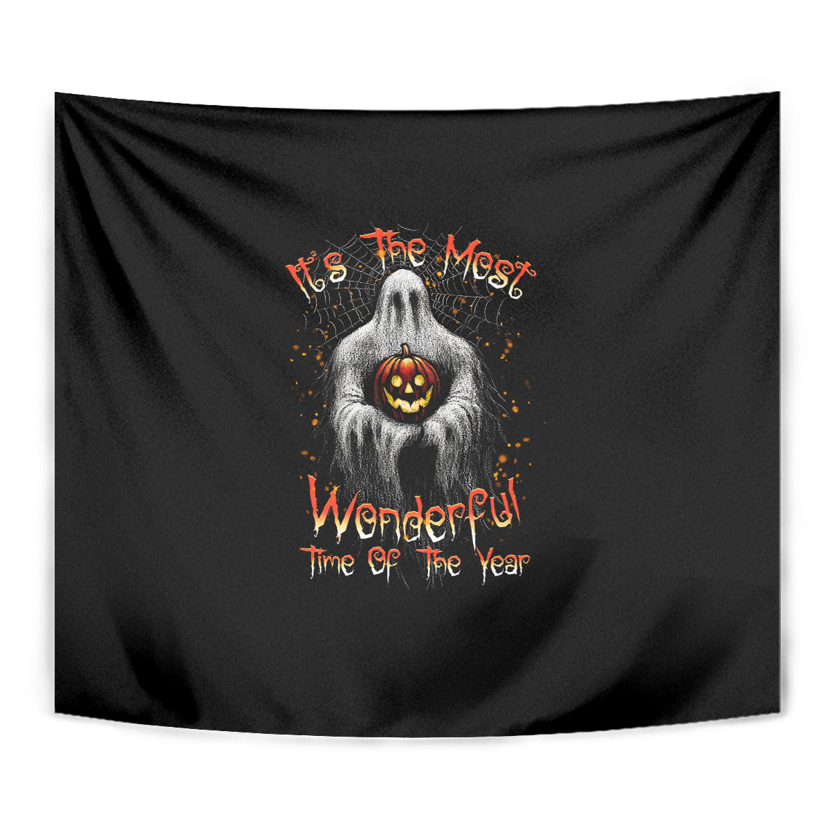 It's The Most Wonderful Time Halloween Tapestry - Wonder Print Shop