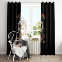 It's The Most Wonderful Time Halloween Window Curtain - Wonder Print Shop