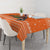 Bhutan Christmas Tablecloth with Takin Santa Hat Christmas Tree and Snowflake Pattern in Orange - Wonder Print Shop