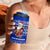 Bosnia and Herzegovina Christmas 4 in 1 Can Cooler Tumbler with Santa Playing Traditional Instrument and Blue Snowflake Pattern - Wonder Print Shop