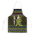 Brunei Christmas Apron with Traditional Santa Gift Basket and Black Yellow Red Holiday Pattern - Wonder Print Shop