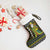 Brunei Christmas Stocking with Traditional Santa Gift Basket and Black Yellow Red Holiday Pattern - Wonder Print Shop