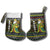 Brunei Christmas Stocking with Traditional Santa Gift Basket and Black Yellow Red Holiday Pattern - Wonder Print Shop