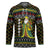 Brunei Christmas Hockey Jersey with Traditional Santa Gift Basket and Black Yellow Red Holiday Pattern - Wonder Print Shop