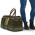 Brunei Christmas Travel Bag with Traditional Santa Gift Basket and Black Yellow Red Holiday Pattern - Wonder Print Shop