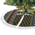 Brunei Christmas Tree Skirt with Traditional Santa Gift Basket and Black Yellow Red Holiday Pattern - Wonder Print Shop