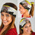Brunei Christmas Neck Gaiter with Cartoon Monkey Santa Hat Candy Cane and Yellow Black Flag Pattern - Wonder Print Shop