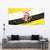 Brunei Christmas Tapestry with Cartoon Monkey Santa Hat Candy Cane and Yellow Black Flag Pattern - Wonder Print Shop