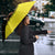 Brunei Christmas Umbrella with Cartoon Monkey Santa Hat Candy Cane and Yellow Black Flag Pattern - Wonder Print Shop