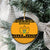 Montenegro Christmas Ceramic Ornament with Gold-Black Theme, Double-Headed Eagle, and Map Motif - Wonder Print Shop
