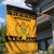 Montenegro Christmas Garden Flag with Gold-Black Theme, Double-Headed Eagle, and Map Motif - Wonder Print Shop