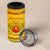 Myanmar Christmas 4 in 1 Can Cooler Tumbler with Yellow-Red-Green Theme, National Emblem, and Star Motif - Wonder Print Shop