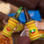 Myanmar Christmas 4 in 1 Can Cooler Tumbler with Yellow-Red-Green Theme, National Emblem, and Star Motif - Wonder Print Shop