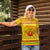 Myanmar Christmas Women Polo Shirt with Yellow-Red-Green Theme, National Emblem, and Star Motif - Wonder Print Shop