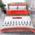 Namibia Christmas Bedding Set with Red-Green Theme, Coat of Arms, and National Flag Motif - Wonder Print Shop