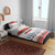 Namibia Christmas Bedding Set with Red-Green Theme, Coat of Arms, and National Flag Motif - Wonder Print Shop