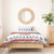 Namibia Christmas Bedding Set with Red-Green Theme, Coat of Arms, and National Flag Motif - Wonder Print Shop