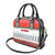 Namibia Christmas Shoulder Handbag with Red-Green Theme, Coat of Arms, and National Flag Motif - Wonder Print Shop