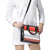 Namibia Christmas Shoulder Handbag with Red-Green Theme, Coat of Arms, and National Flag Motif - Wonder Print Shop