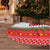 Namibia Christmas Tree Skirt with Red-Green Theme, Coat of Arms, and National Flag Motif - Wonder Print Shop